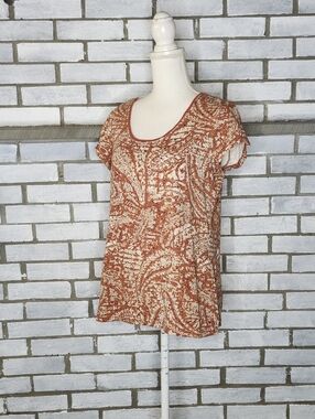 • Sonoma Life & Style Women's Short Sleeve T-Shirt Petite Size PL Multicolor